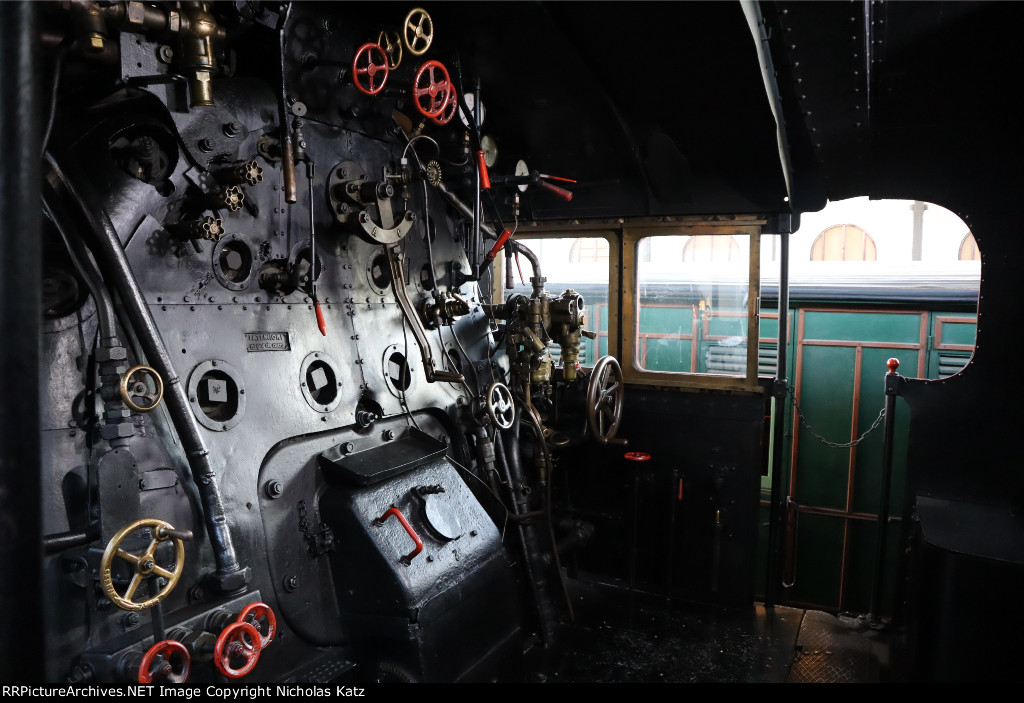 Cab of RENFE No. 141F-2416 2-8-2